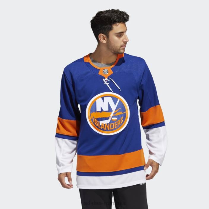 Adidas royal 08 ccm-sld islanders home tricou autentic bărbați regal 08 ccm-sld 2JBN6148