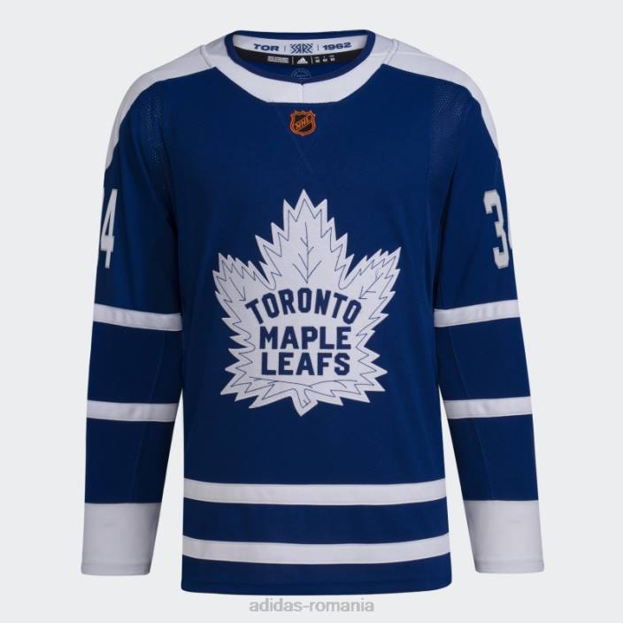 Adidas royal leafs matthews tricou retro revers autentic bărbați regal/nhl-tml-5m6-1 2JBN7505