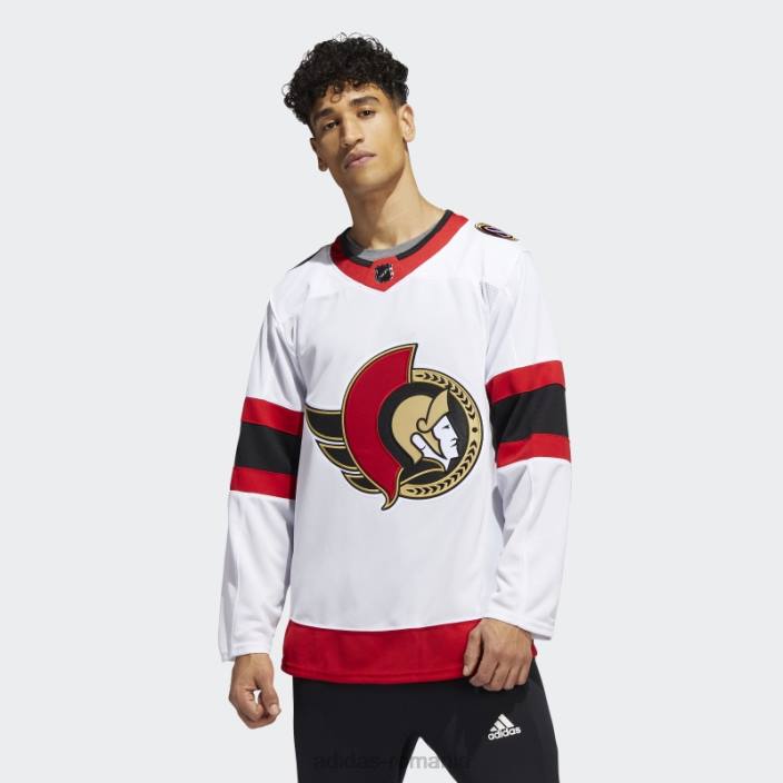 Adidas senatori albi departe tricou pro autentic bărbați alb 2JBN5897