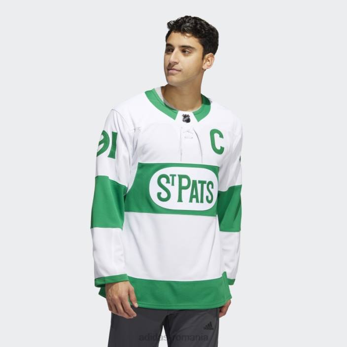 Adidas tricou alb john tavares toronto st pats bărbați alb 2JBN5627