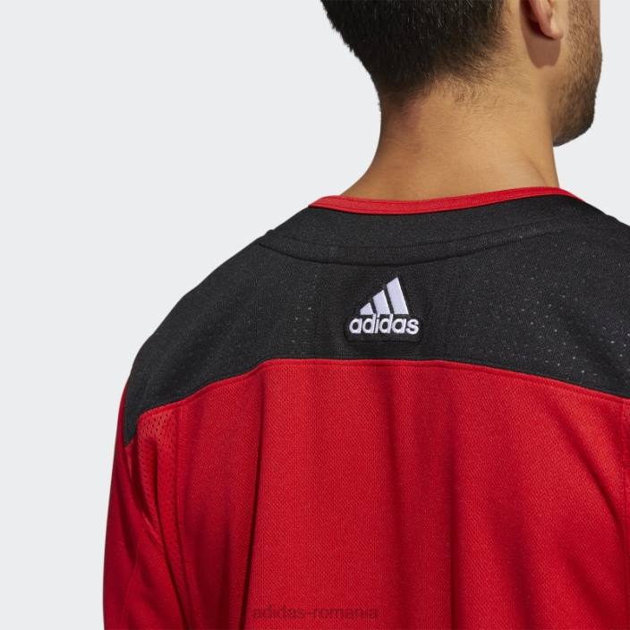 Adidas tricou autentic de acasă a diavolilor roșii bărbați roșu 2JBN5866