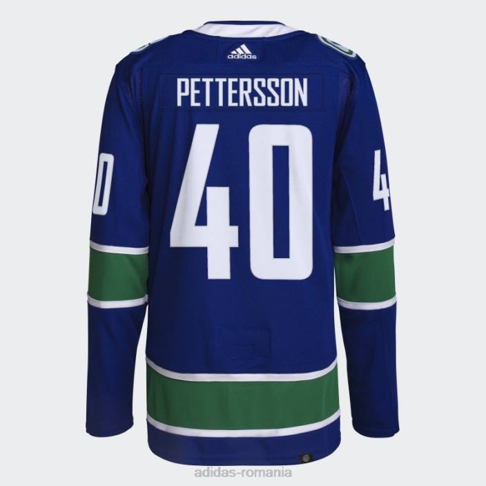 Adidas tricou autentic de acasă de la royal canucks pettersson bărbați regal/nhl-vca-5cn-2 2JBN5422
