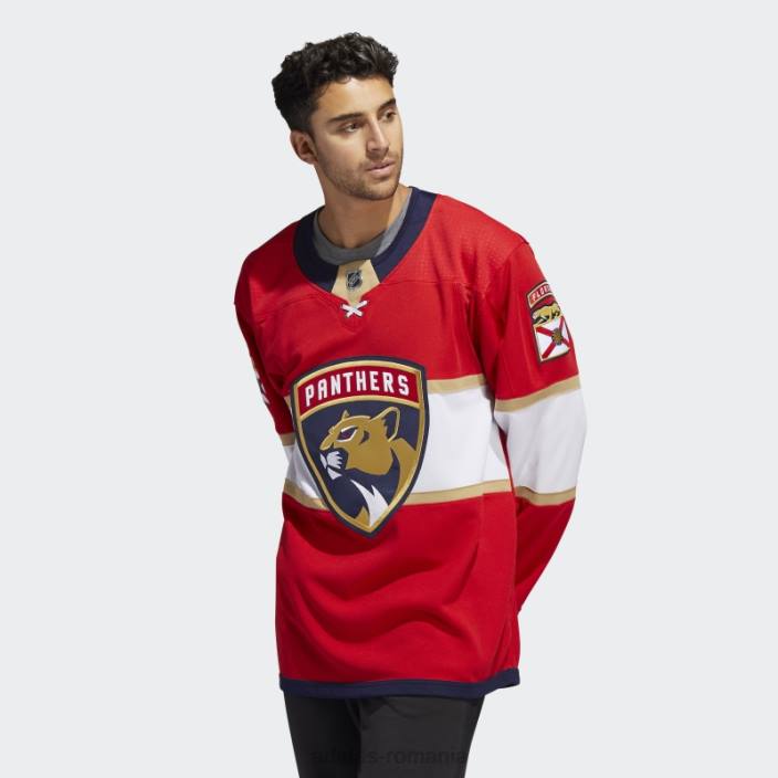 Adidas tricou autentic pantere roșii acasă bărbați roșu 2JBN6088