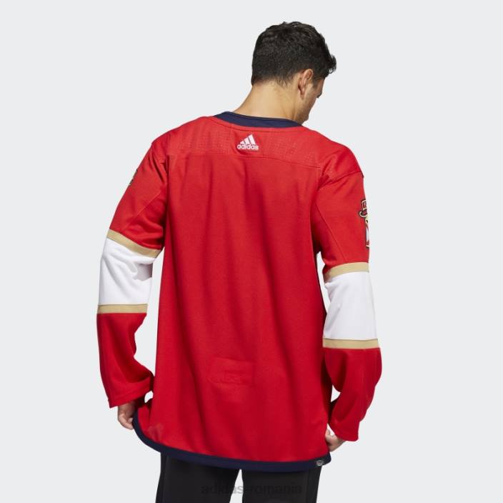 Adidas tricou autentic pantere roșii acasă bărbați roșu 2JBN6088