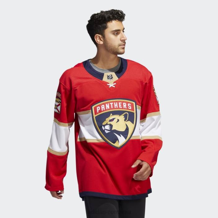 Adidas tricou autentic pantere roșii acasă bărbați roșu 2JBN6088