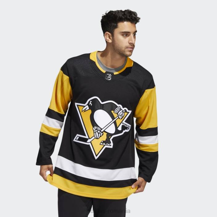 Adidas tricou autentic pinguini negri acasă bărbați negru 2JBN5992