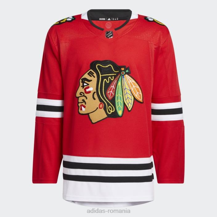 Adidas tricou autentic roșu Blackhawks acasă bărbați roșu 2JBN5531