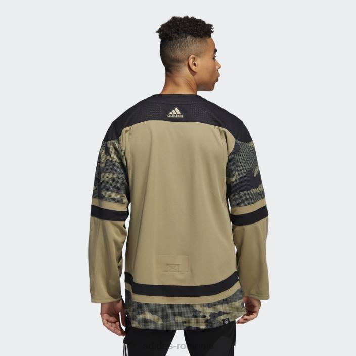Adidas tricou camo Maple Leafs orbit verde bărbați orbita verde 2JBN7021