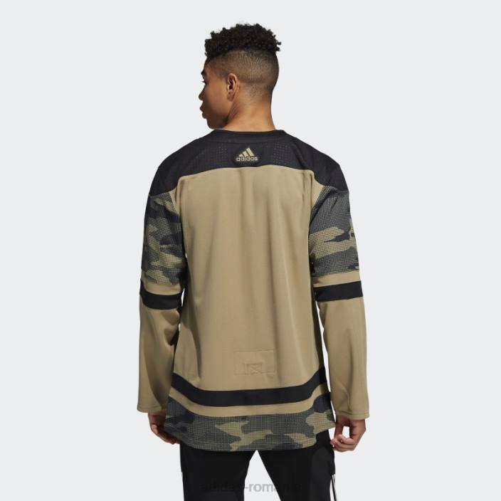 Adidas tricou camo canucks orbit green bărbați orbita verde 2JBN6575