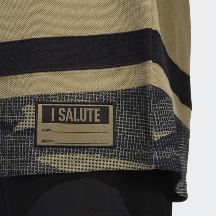 Adidas tricou camo canucks orbit green bărbați orbita verde 2JBN6575
