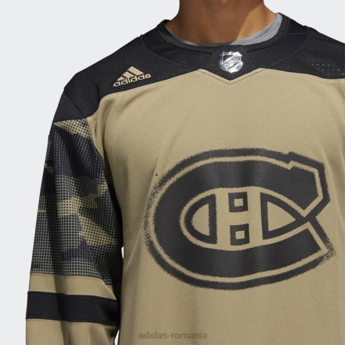 Adidas tricou camuflat canadiens orbit green bărbați orbita verde 2JBN6682