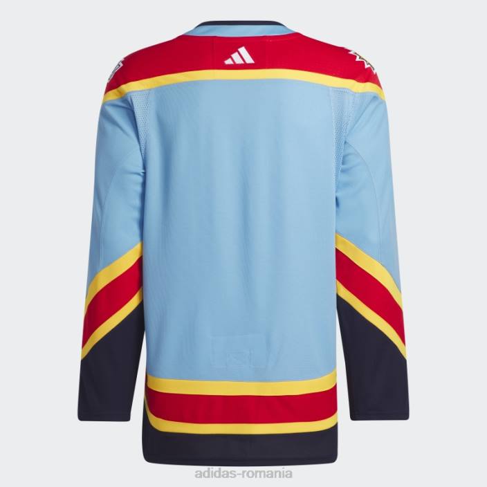 Adidas tricou cu semn de cuvânt retro revers autentic Panthers, albastru deschis 10 bărbați albastru cer 10 2JBN6818