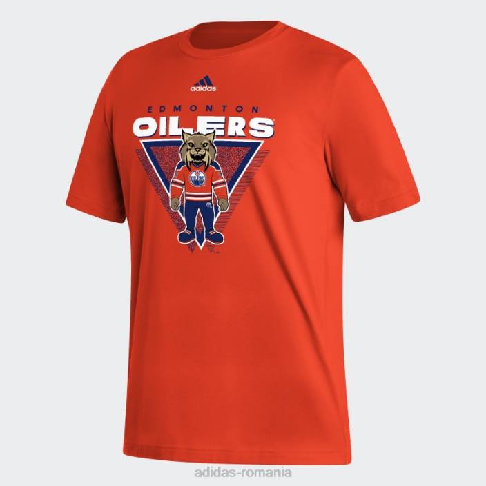Adidas tricou portocaliu pentru jucători de joc adidas bărbați portocaliu/nhl-eoi-504 2JBN5979