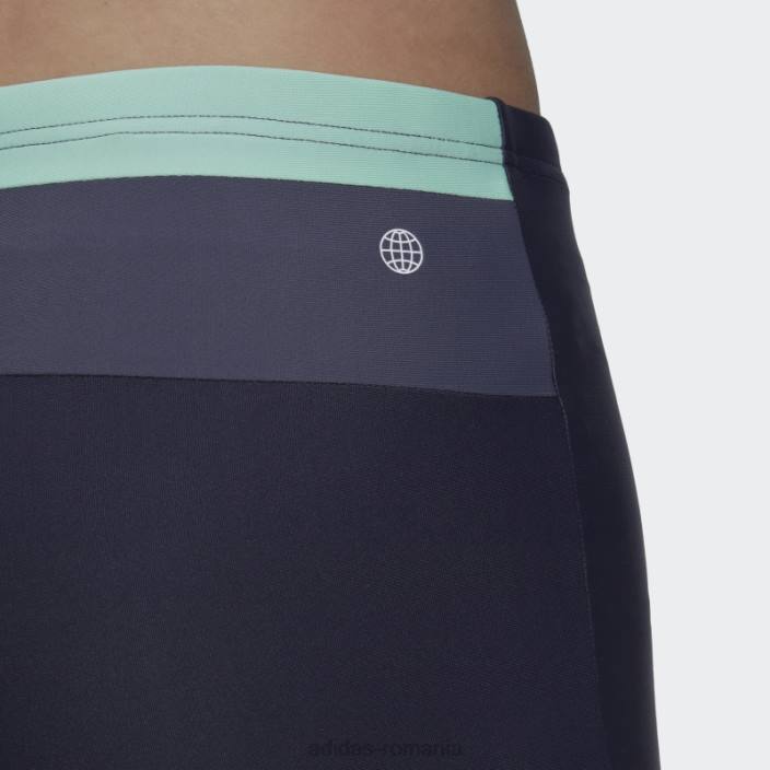 Adidas boxeri de înot colorblock adidas bărbați cerneală/mentă 2JBN14067