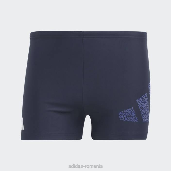 Adidas boxeri de înot cu marca cerneală bărbați cerneală/albastru 2JBN14278