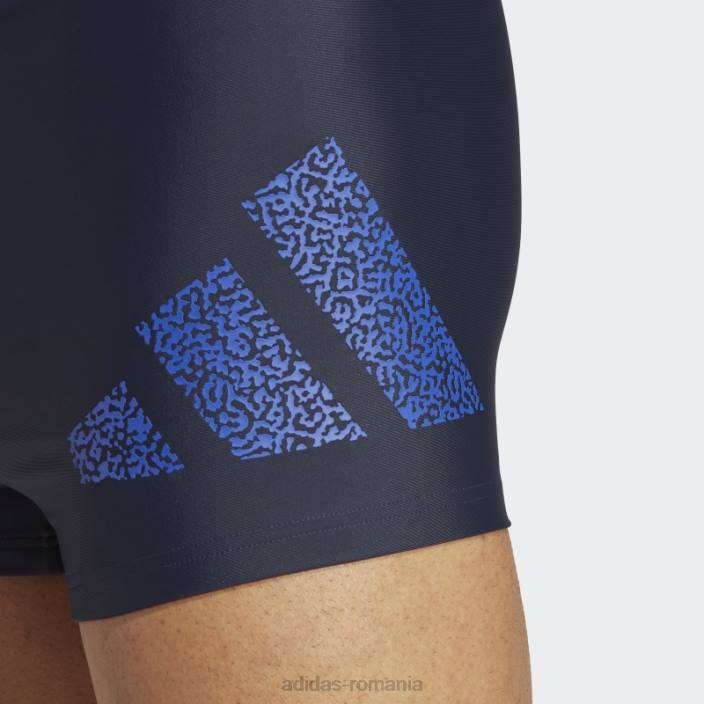 Adidas boxeri de înot cu marca cerneală bărbați cerneală/albastru 2JBN14278