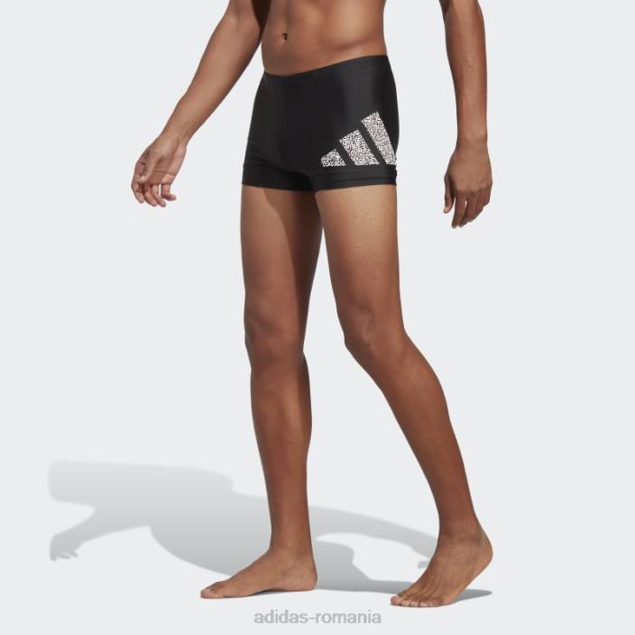 Adidas boxeri de înot negri de marcă adidas bărbați alb negru 2JBN13935