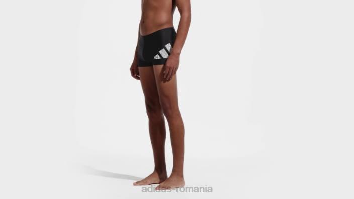 Adidas boxeri de înot negri de marcă adidas bărbați alb negru 2JBN13935