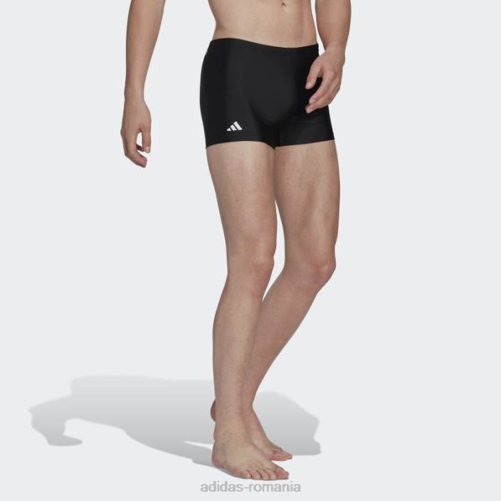 Adidas boxeri de înot negri îndrăzneți cu 3 dungi bărbați alb negru 2JBN13834