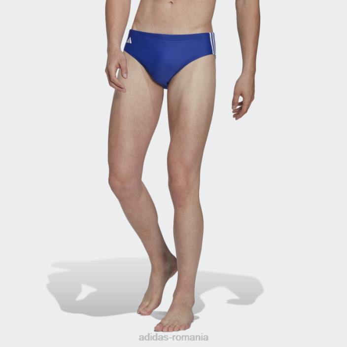 Adidas costum de baie clasic albastru cu 3 dungi bărbați albastru alb 2JBN13222