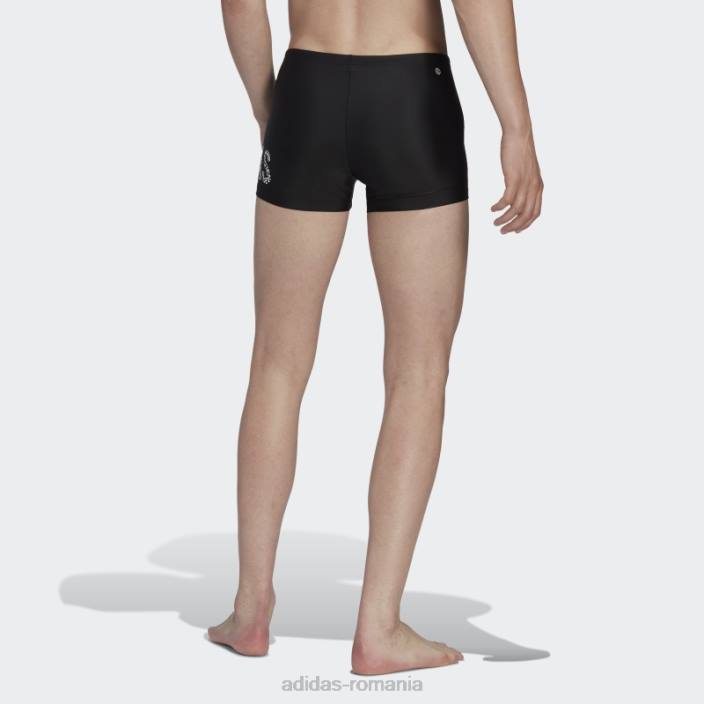 Adidas formularea boxeri de înot negri bărbați alb negru 2JBN6409