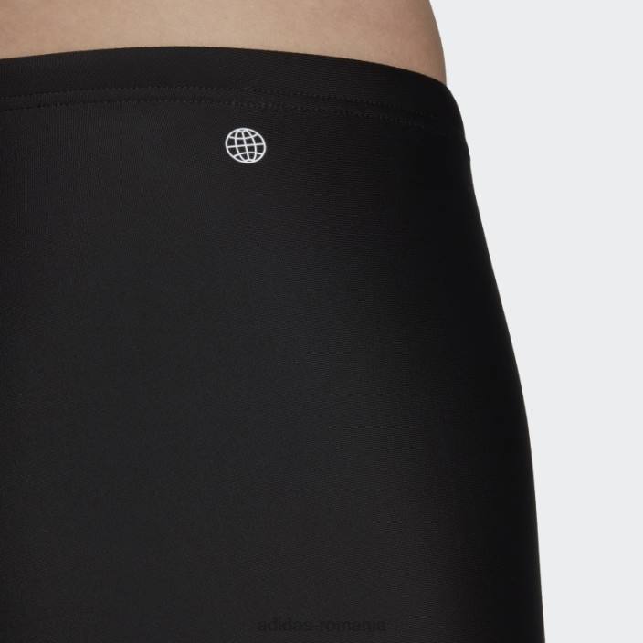 Adidas formularea boxeri de înot negri bărbați alb negru 2JBN6409