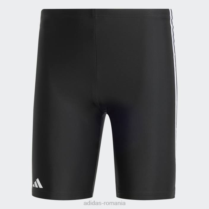 Adidas jammer de înot clasic negru cu 3 dungi bărbați alb negru 2JBN13504