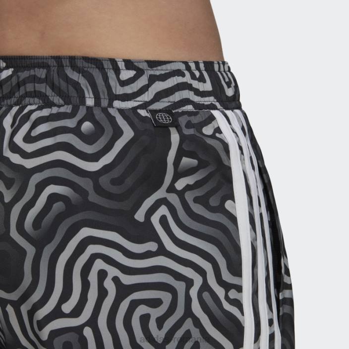 Adidas lungime foarte scurtă color labirint clx pantaloni scurți de baie negru adidas bărbați gri inchis 2JBN5610