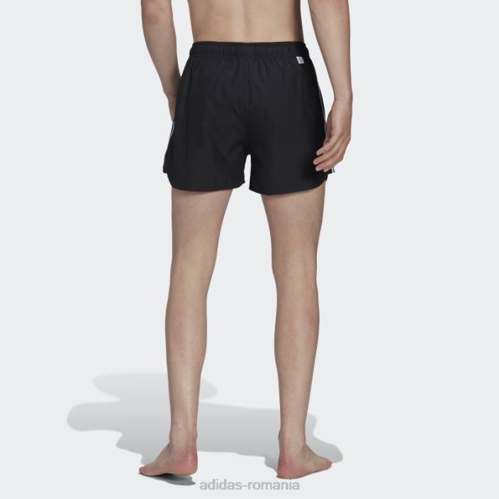 Adidas pantaloni scurți de baie retro split negri de lungime foarte scurtă bărbați gri inchis 2JBN14248