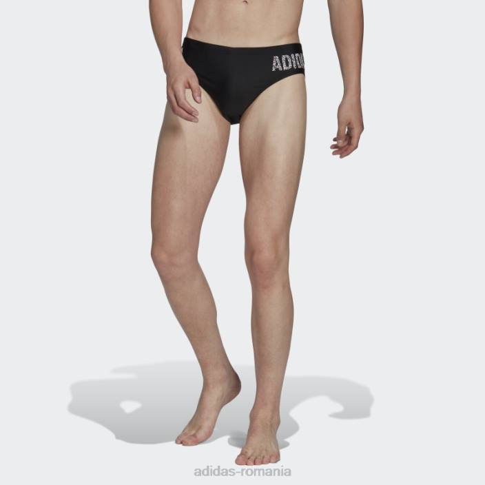 Adidas trunchi de baie adidas bărbați alb negru 2JBN13707