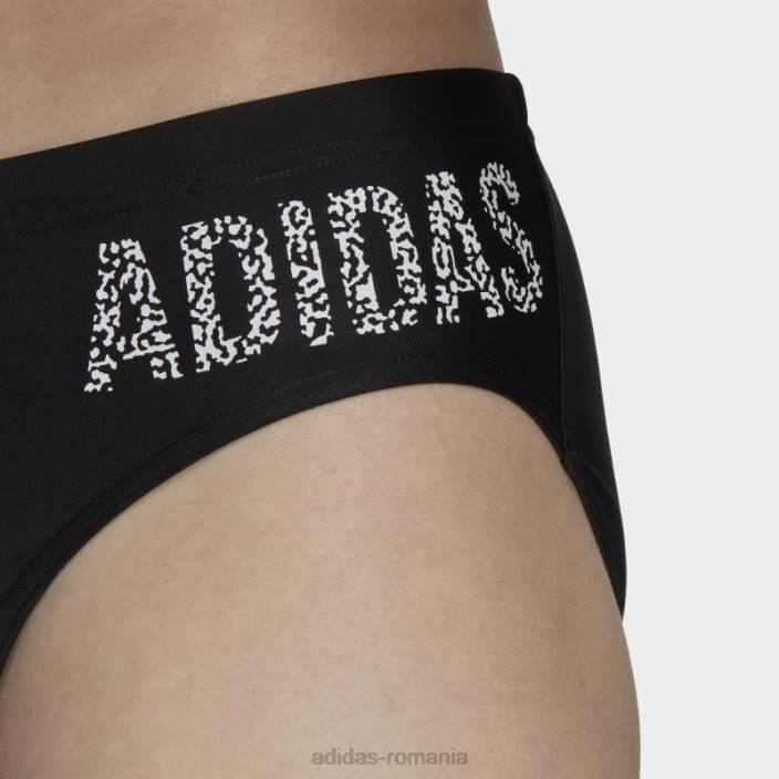 Adidas trunchi de baie adidas bărbați alb negru 2JBN13707