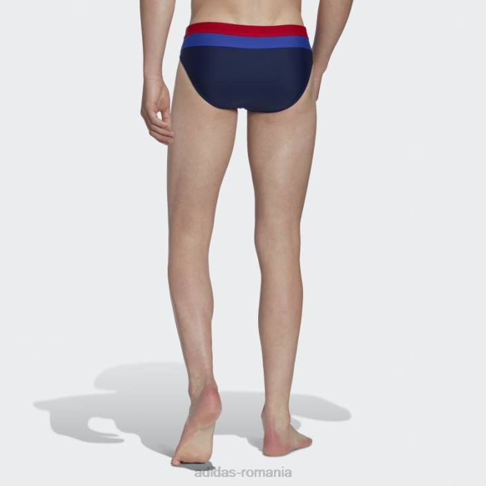Adidas trunchi de baie colorblock bleumarin adidas bărbați bleumarin/stacojiu 2JBN13779