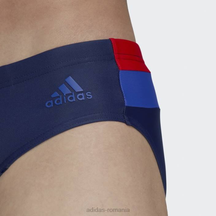 Adidas trunchi de baie colorblock bleumarin adidas bărbați bleumarin/stacojiu 2JBN13779