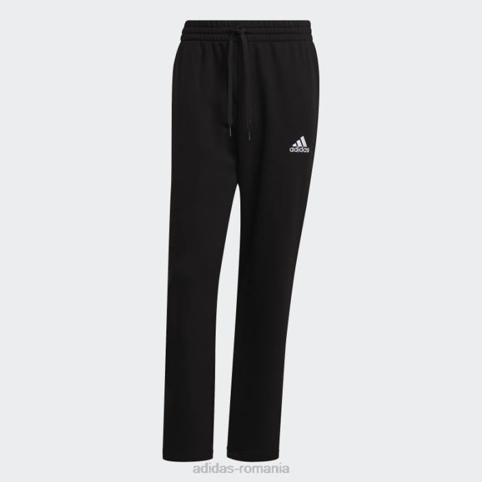 Adidas pantaloni fleece essentials negri adidas bărbați negru 2JBN1536