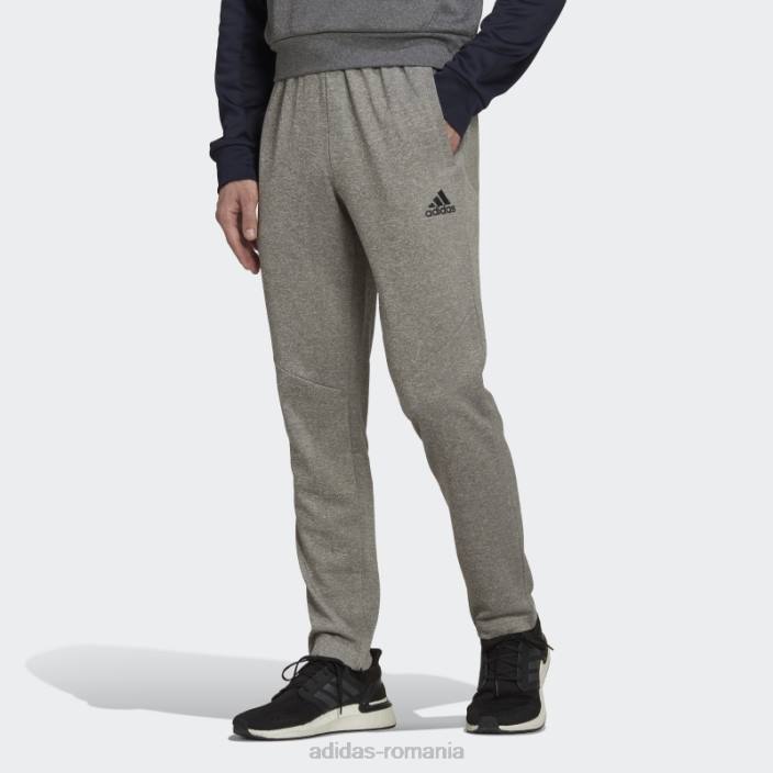 Adidas Aeroready Game and Go pantaloni de jogging conici cu logo mic mgh solid gri bărbați mgh gri solid 2JBN15236