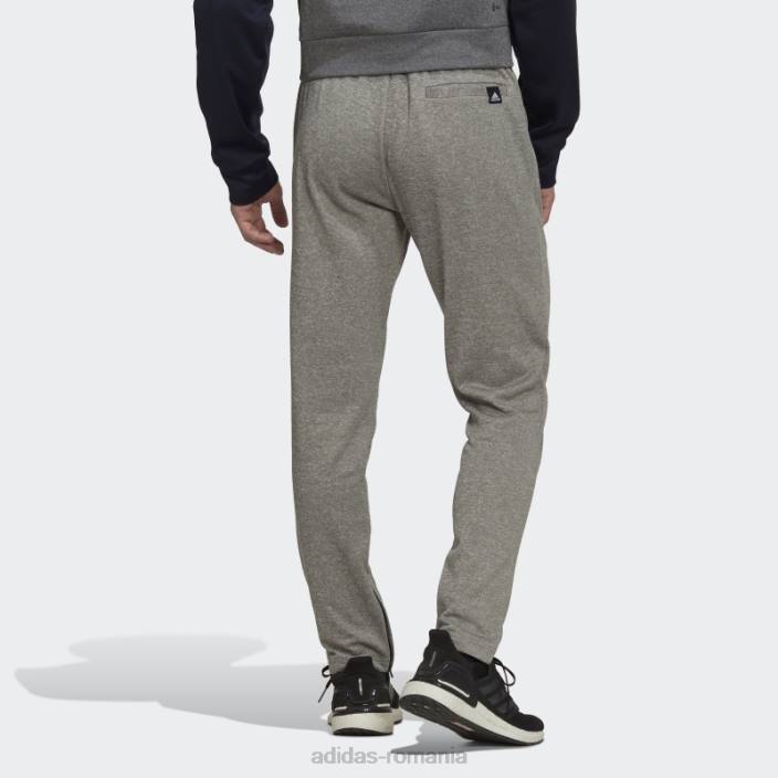 Adidas Aeroready Game and Go pantaloni de jogging conici cu logo mic mgh solid gri bărbați mgh gri solid 2JBN15236