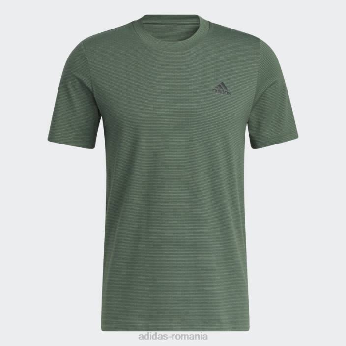 Adidas Axis 2.0 tech tee verde oxid bărbați oxid verde 2JBN1178