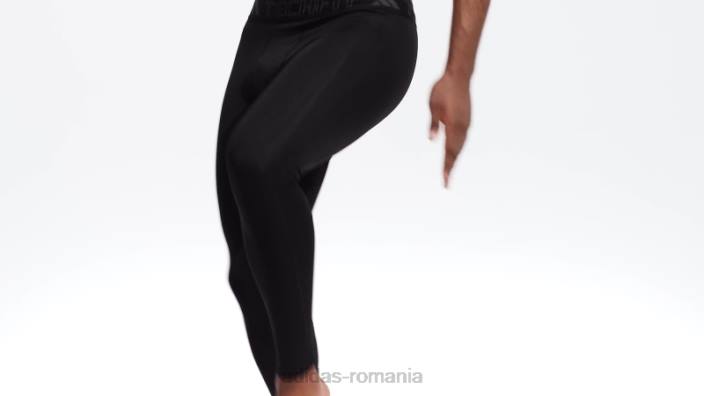 Adidas Colanti lungi de antrenament techfit aeroready negri bărbați negru 2JBN6721