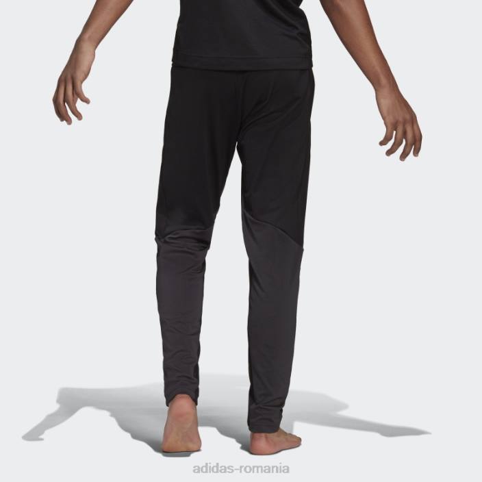 Adidas Joggeri de antrenament yoga carbon bărbați carbon 2JBN14590