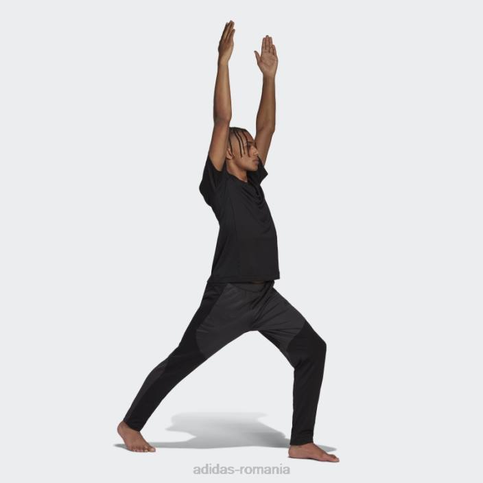 Adidas Joggeri de antrenament yoga carbon bărbați carbon 2JBN14590
