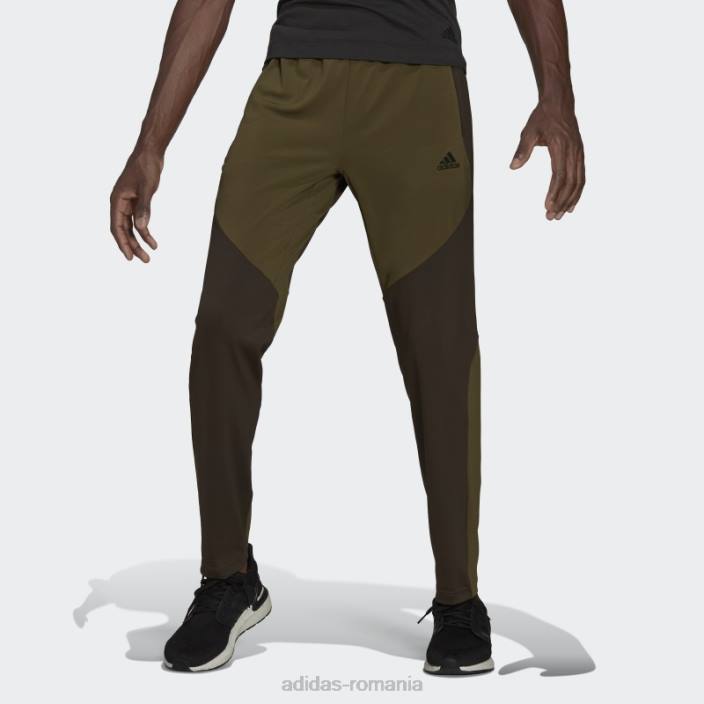 Adidas Joggeri de antrenament yoga olive bărbați măsline 2JBN14594