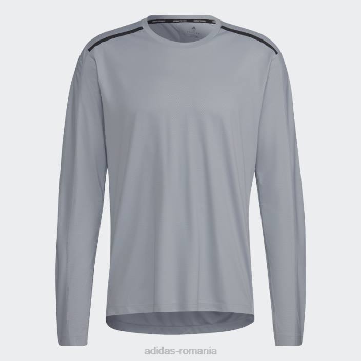 Adidas Tricou adidas cu mânecă lungă acoperit cu PU pentru antrenament argintiu bărbați argint 2JBN14925