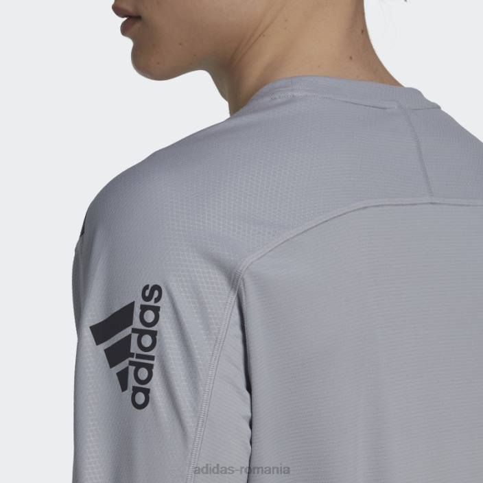 Adidas Tricou adidas cu mânecă lungă acoperit cu PU pentru antrenament argintiu bărbați argint 2JBN14925