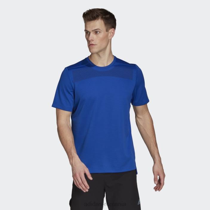 Adidas Tricou cu imprimeu impact pentru antrenament albastru regal bărbați albastru regal 2JBN7217
