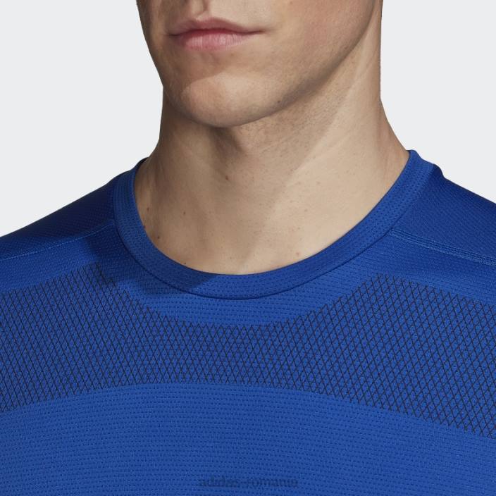 Adidas Tricou cu imprimeu impact pentru antrenament albastru regal bărbați albastru regal 2JBN7217