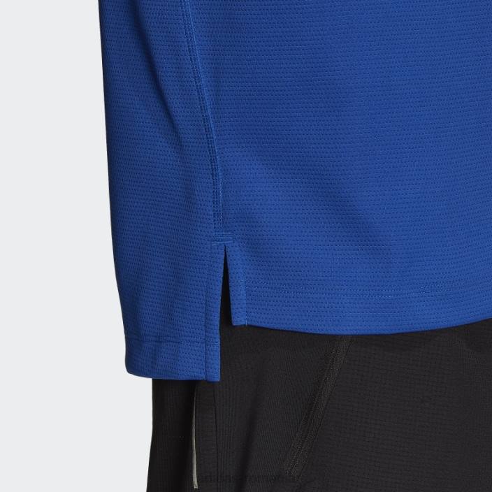 Adidas Tricou cu imprimeu impact pentru antrenament albastru regal bărbați albastru regal 2JBN7217