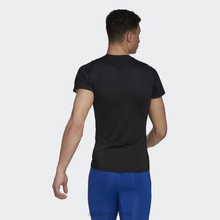 Adidas Tricou de antrenament techfit negru adidas bărbați negru 2JBN822