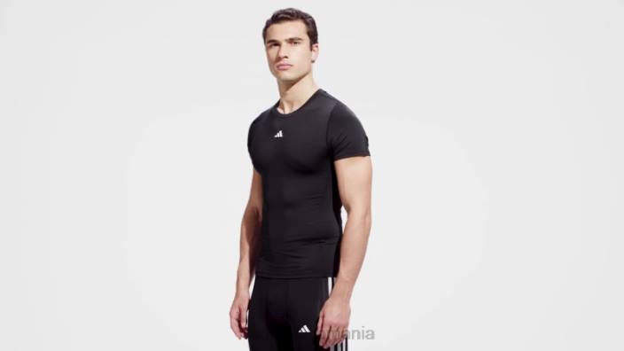 Adidas Tricou de antrenament techfit negru bărbați negru 2JBN5324