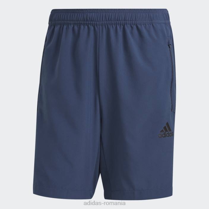 Adidas aeroready conceput pentru a muta pantaloni scurți sport țesuți bleumarin adidas bărbați marina 2JBN6876