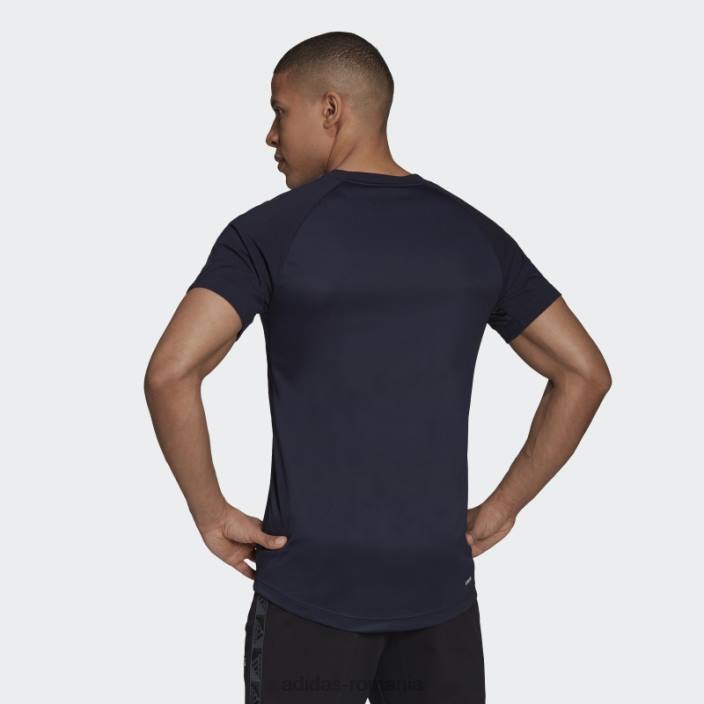 Adidas aeroready conceput pentru a muta sport motion logo tricou cerneală adidas bărbați cerneală/alb 2JBN14568